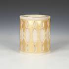 Moroccan Pillar Lantern | Ivory Gold - Unscented
