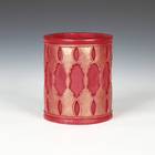 Moroccan Pillar Lantern | Red Gold - Unscented