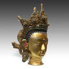Head of Buddha with Jeweled Crown