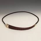 Ostrich Toe Belt