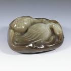 Figure of a Bird on a Lotus