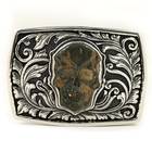 Belt Buckle with Skull Motif